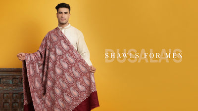 Indulge in Luxurious Comfort with Dusala's Shawls for Men that Define Opulence