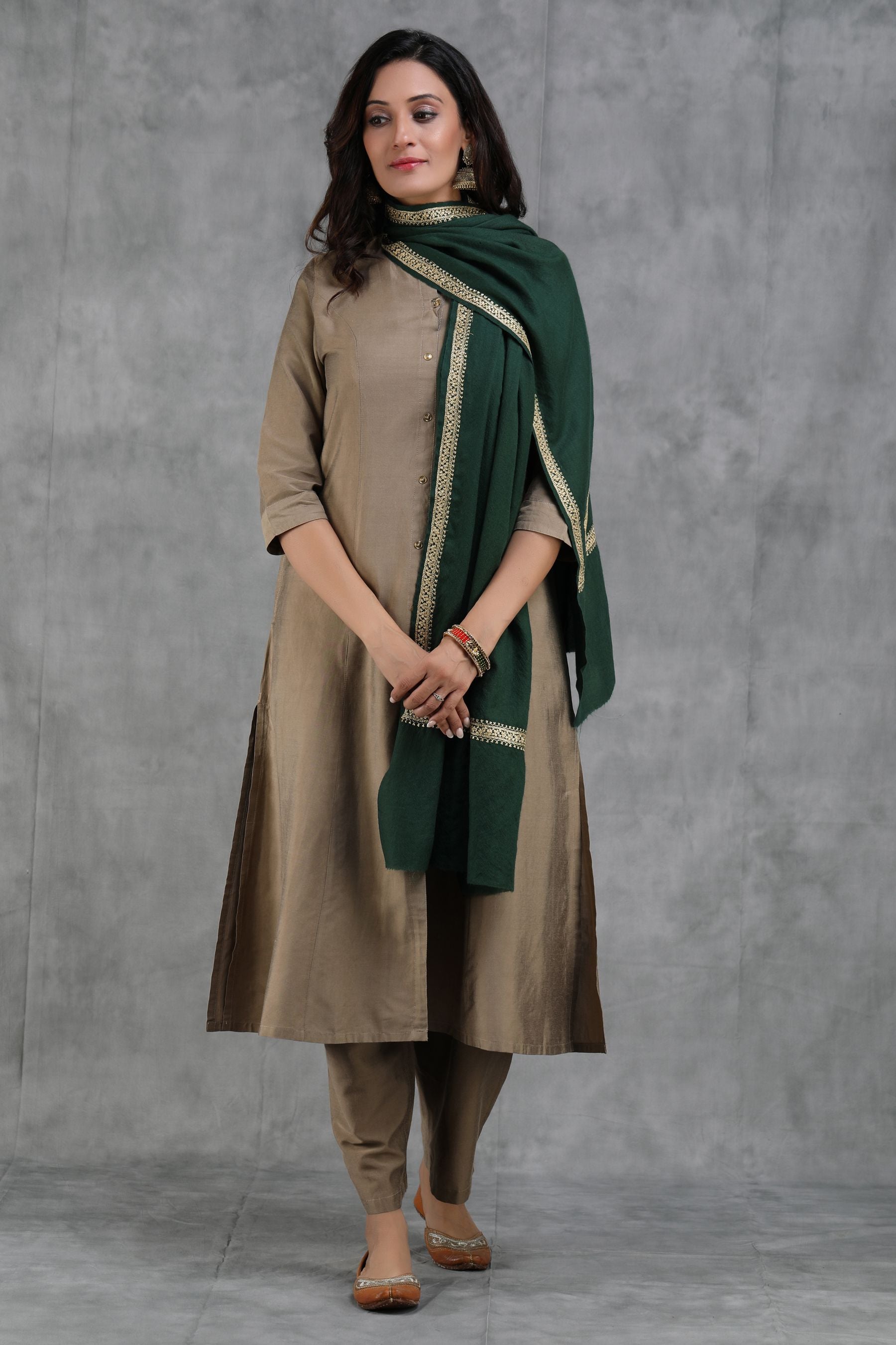 zari pashmina shawl