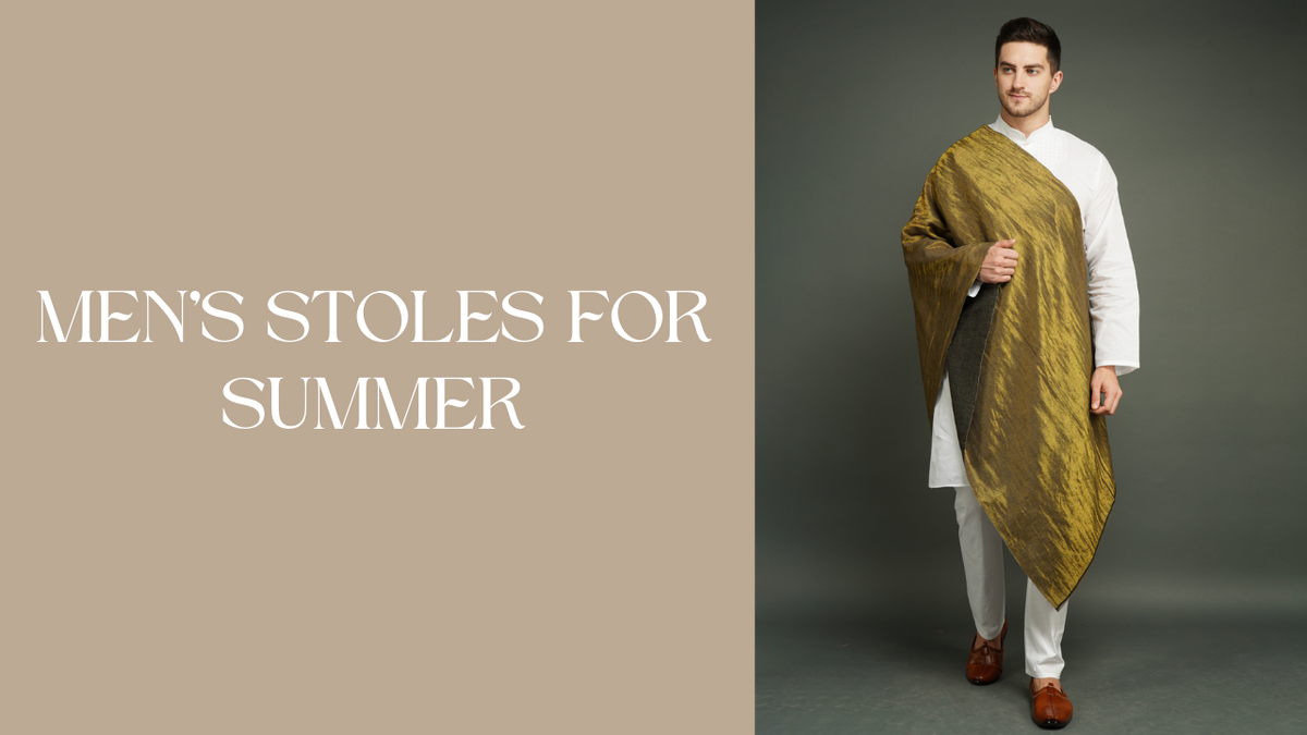 Stay Cool and Stylish with These Men's Stoles for Summer Fashion