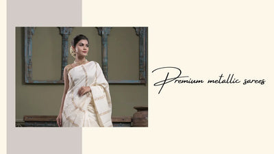 The Future of Sarees: Exploring the Allure of Premium Metallic Sarees
