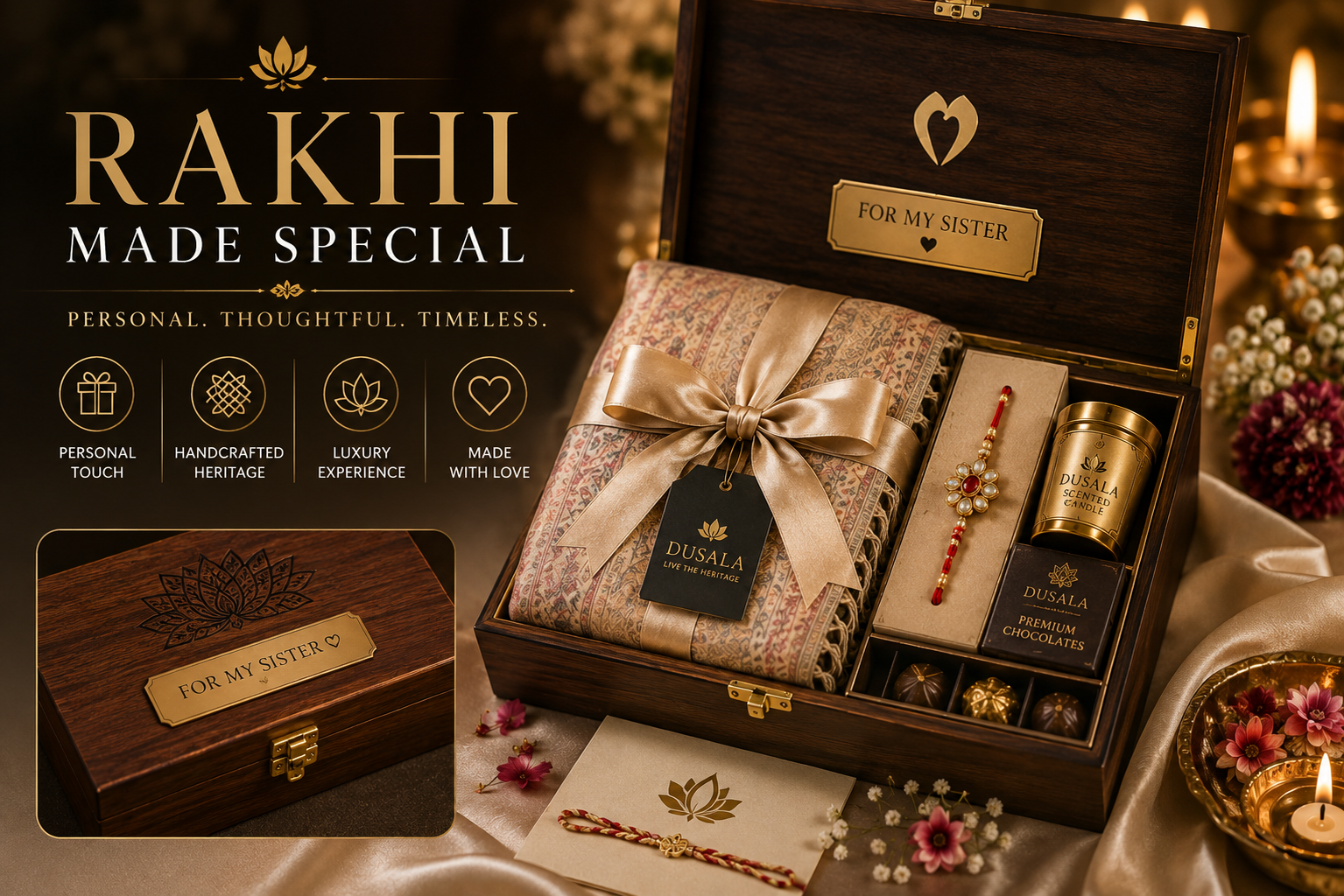 Personalised Rakhi Gifts
