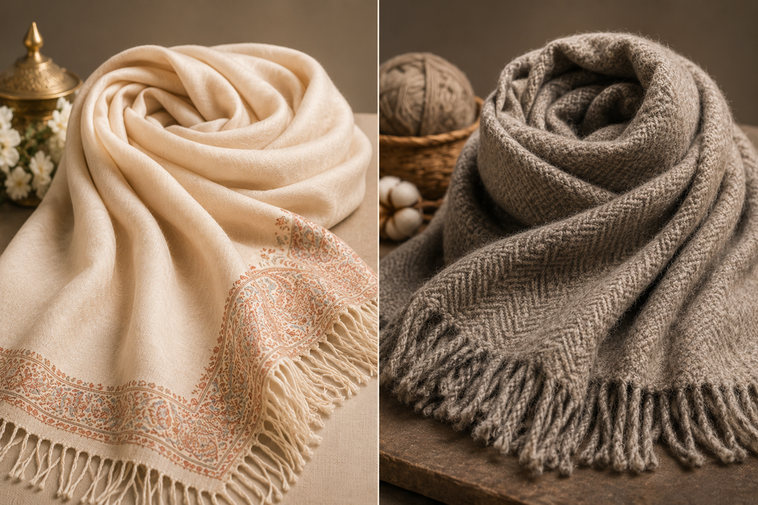 Pashmina Shawl vs Wool Shawl: Which One Should You Choose in 2026?