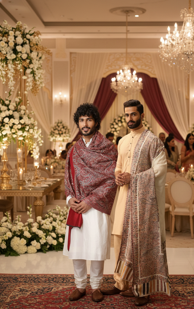 The Reignited Draping: Men’s Shawls Are Back – Here’s How to Wear Them Like a Pro