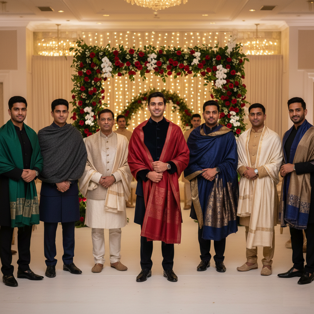 Top 10 Winter Shawl Trends for Men in 2026 (Wedding & Festive Edition)