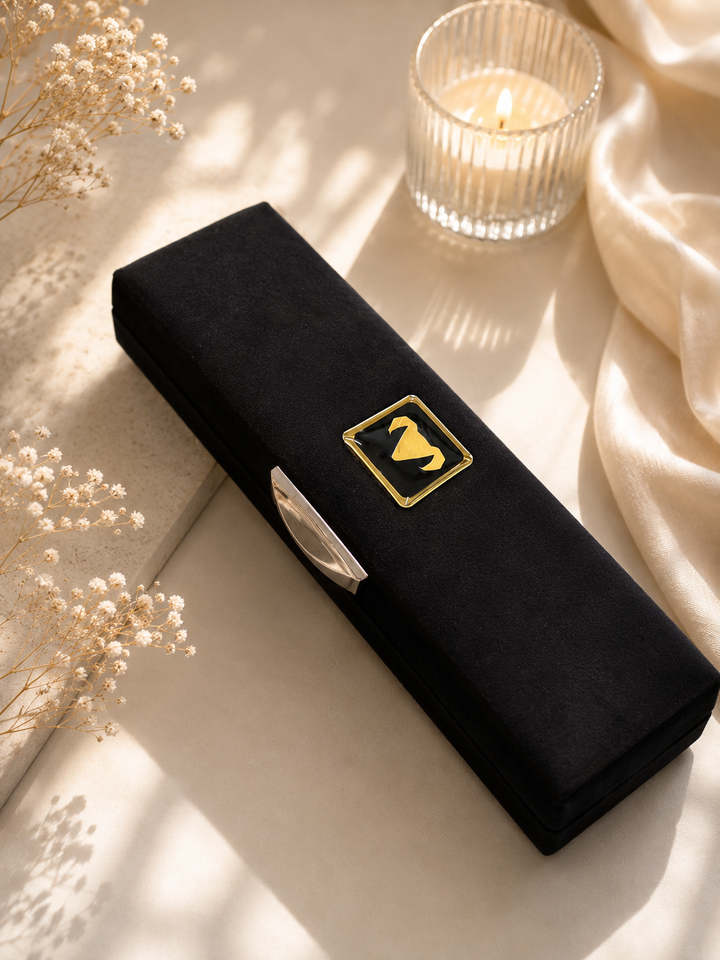 The Amara Gold-Plated Pearl Necklace Gift Box