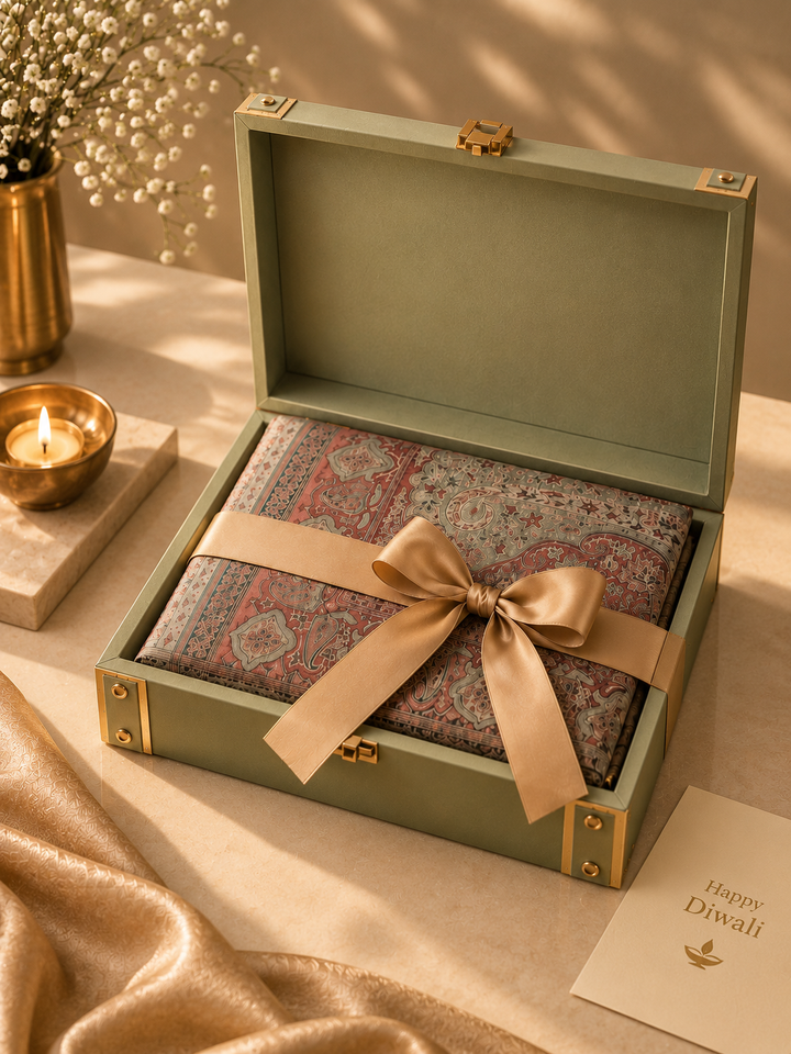Grace Diwali Stole Gift Box
