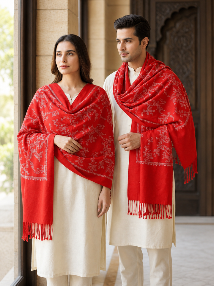 Kesar Diwali Stole Gift Box