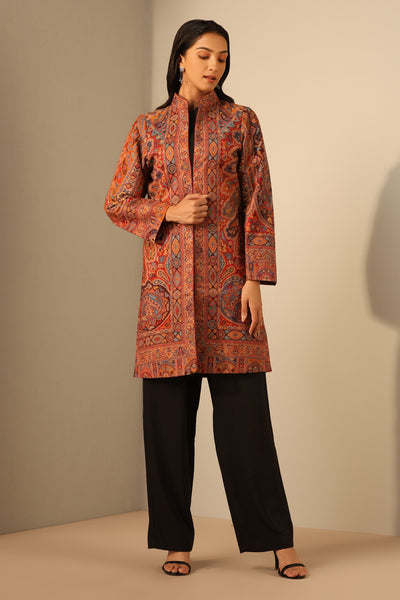 Tara Fine Wool Silk Full Jacket