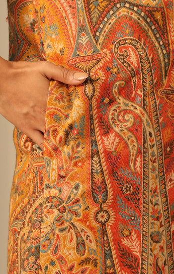 Kyra Fine Wool Silk Vintage Full Jacket