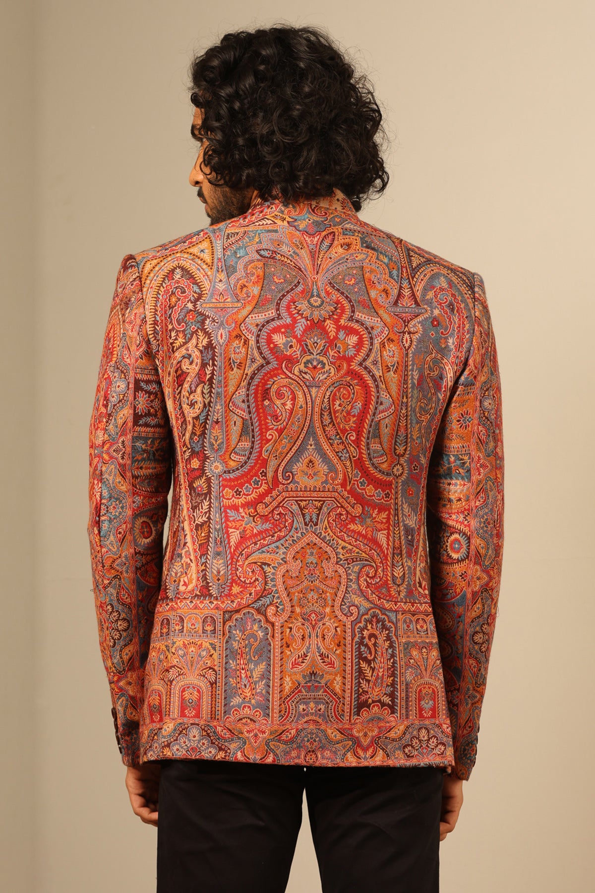 -  Vihaan Fine Wool Silk Full Jacket