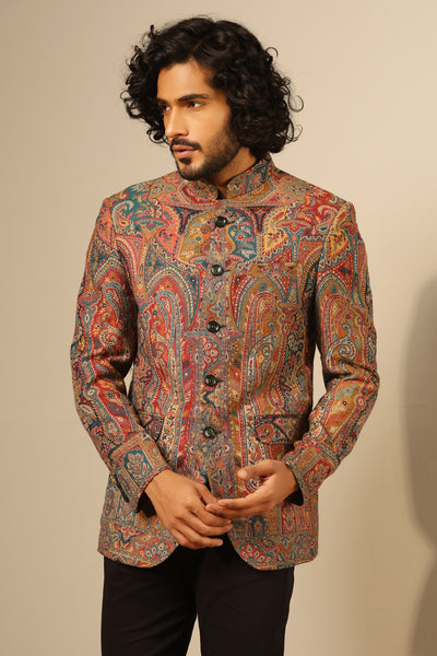 -  Kabir Fine Wool Silk Full Jacket