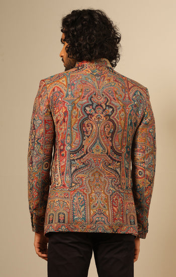 Kabir Fine Wool Silk Bandhgala