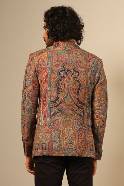 -  Kabir Fine Wool Silk Full Jacket
