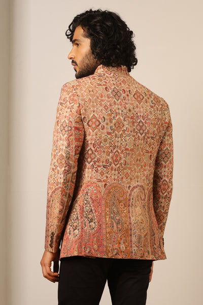 -  Advait Fine Wool Silk Full Jacket