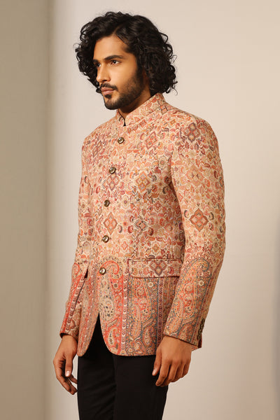 -  Advait Fine Wool Silk Full Jacket