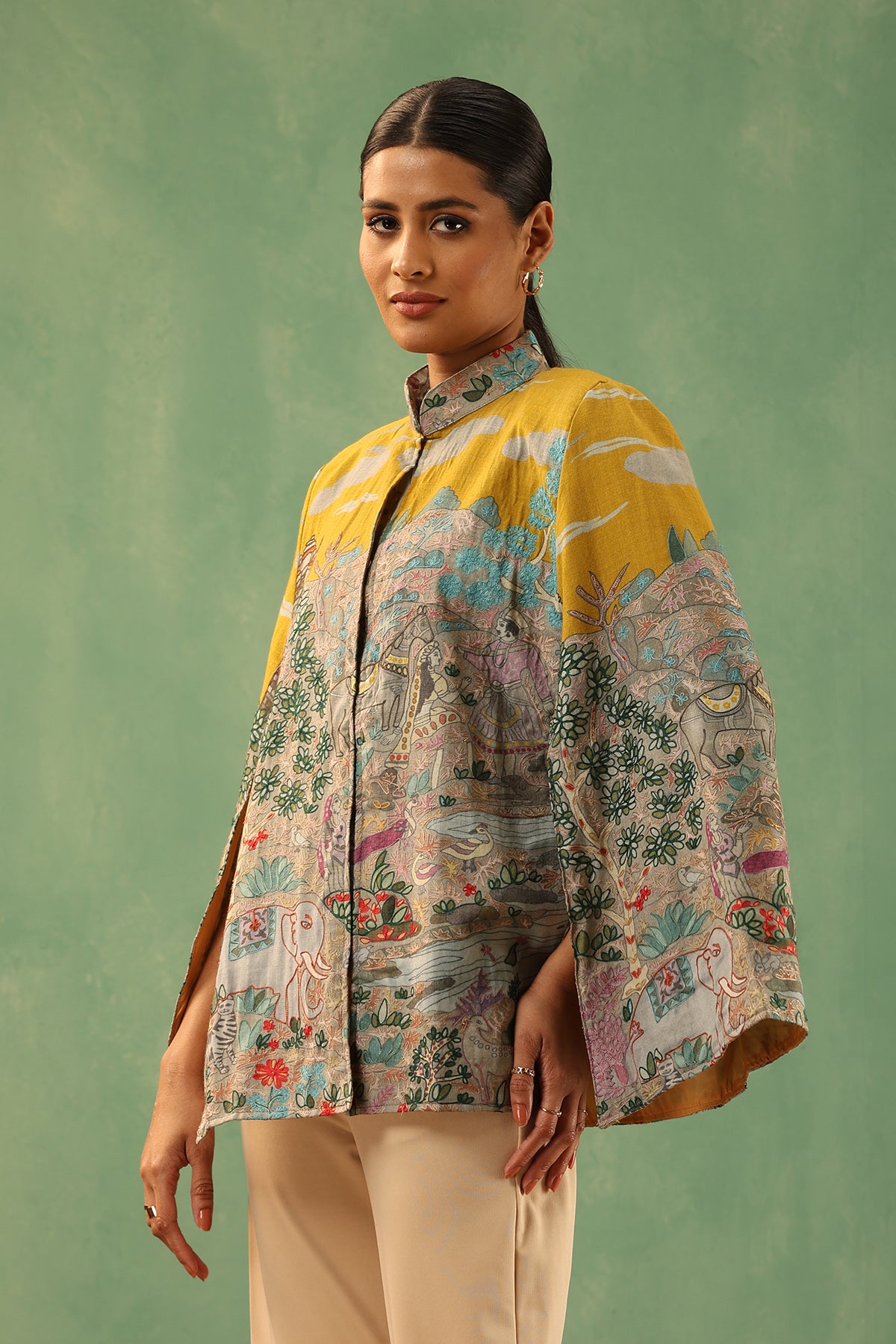 -  Roshni Chopra - Ezra Vintage Cape