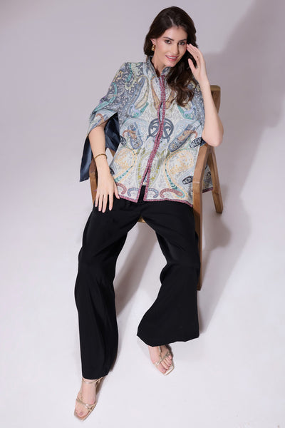 -  Tanirika Pashmina Blended Cape