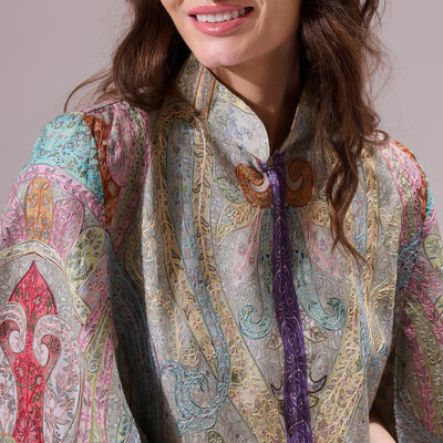 -  Tanishi Pashmina Blended Cape