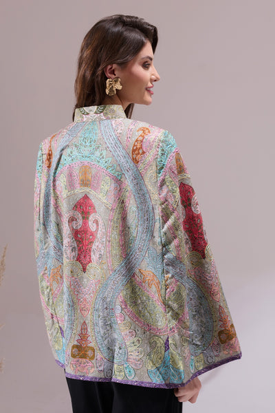 -  Tanishi Pashmina Blended Cape