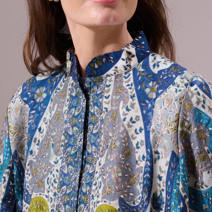 Tarika Pashmina Blended Embroidery Cape