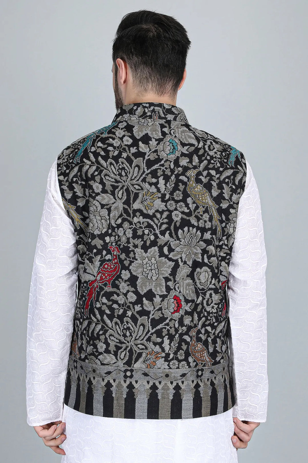 Neev Fine Wool Silk Kani Mens&