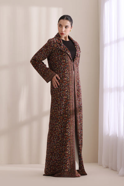 -  Cora Kani woven long Jacket