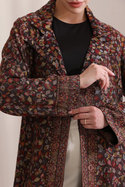 Cora Kani woven long Jacket