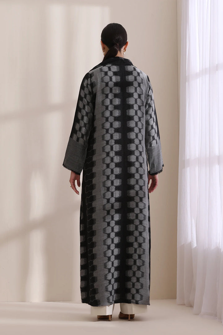 Lucia Kani Woven Long Cape