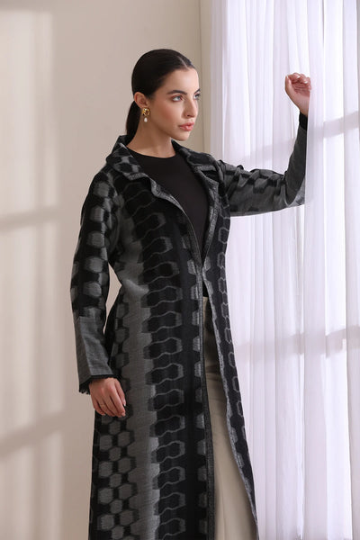 Lucia Kani Woven Long Jacket