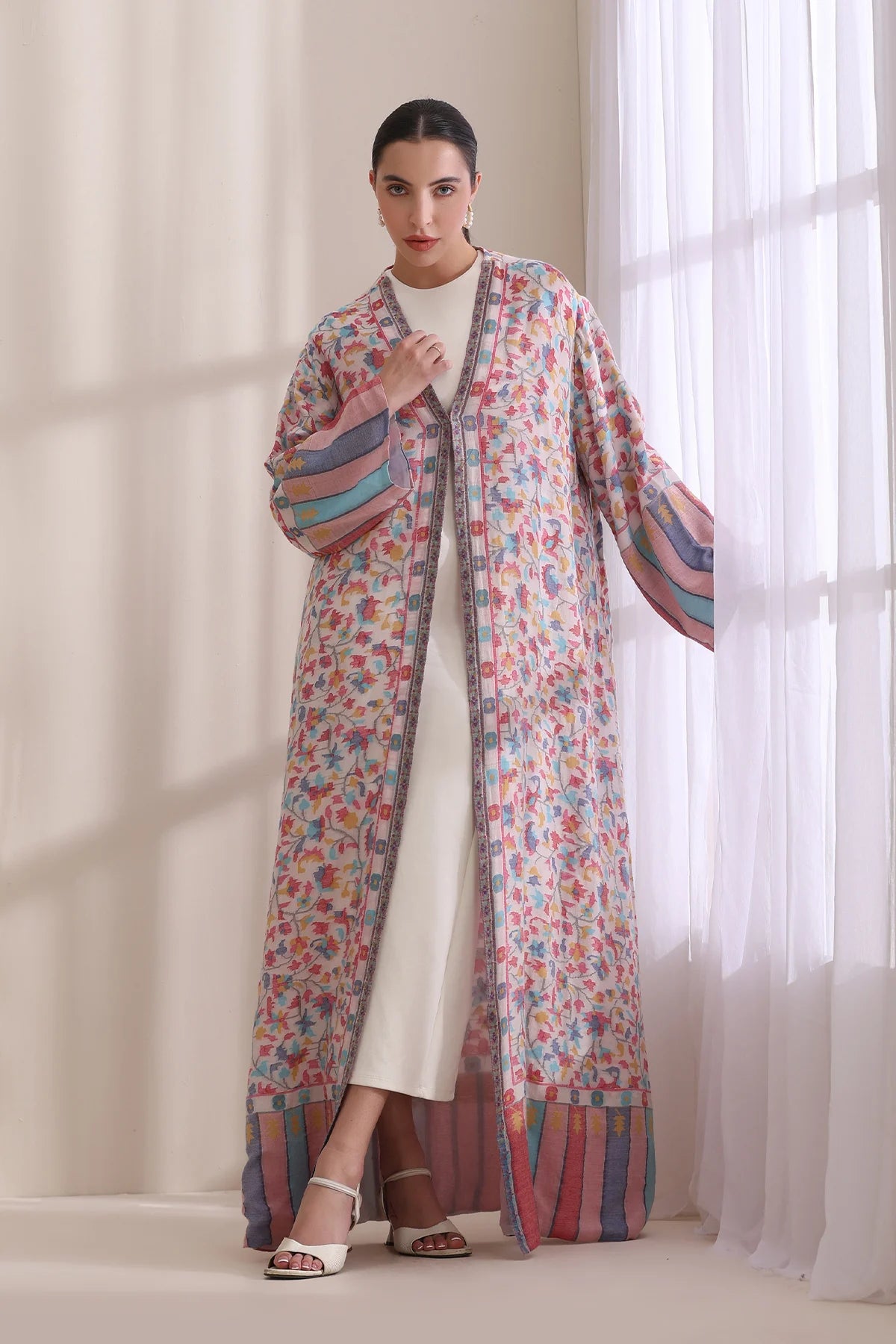 Hailey Kani Woven Long Jacket