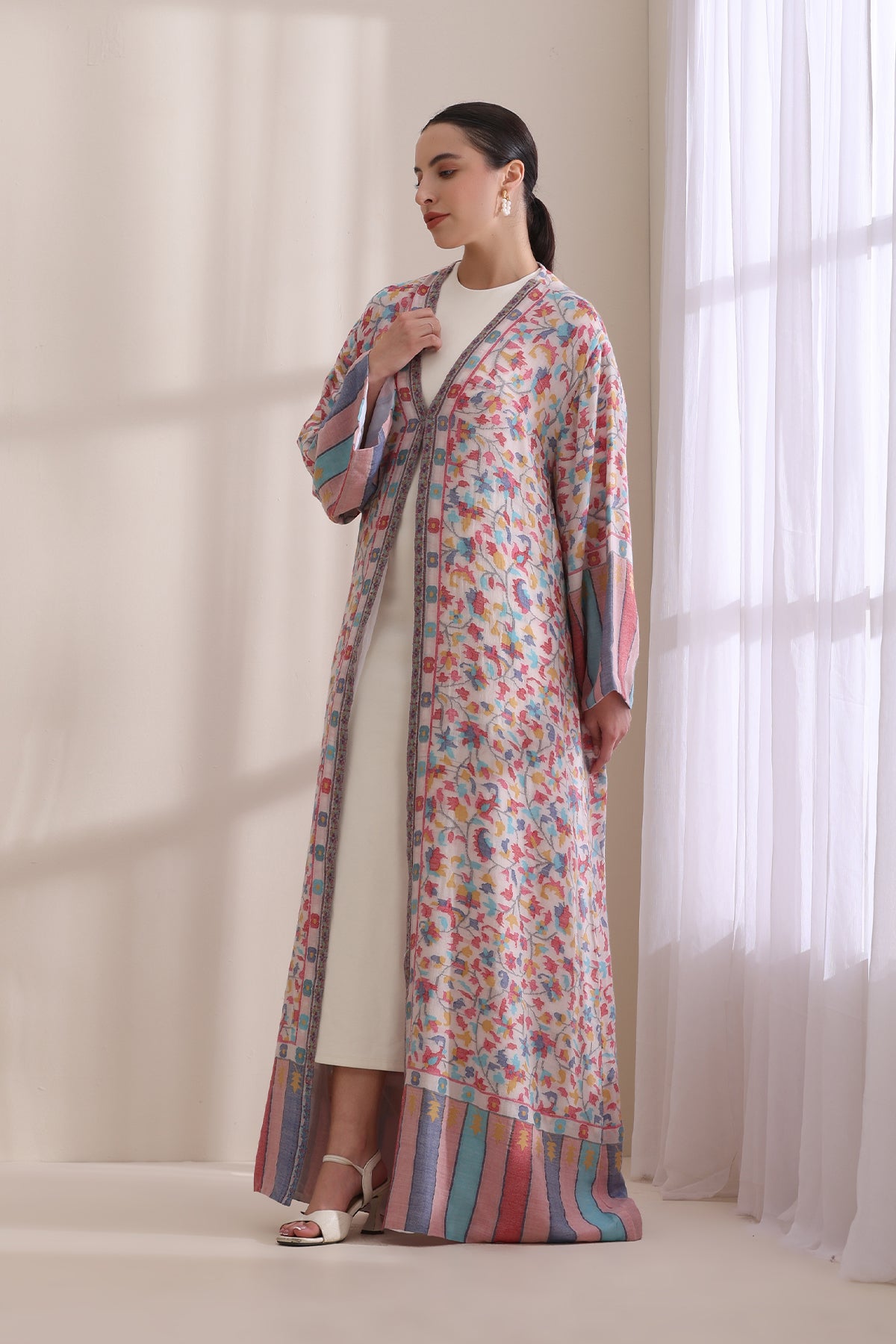 Hailey Kani Woven Long Jacket