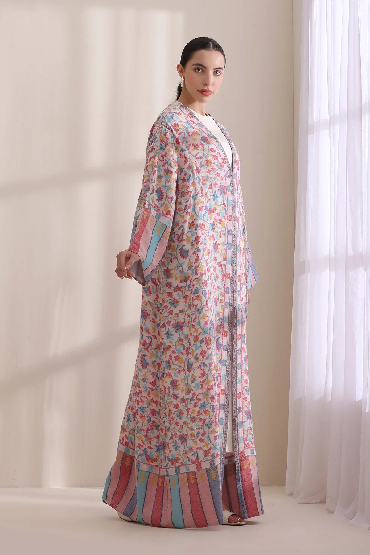 Hailey Kani Woven Long Jacket