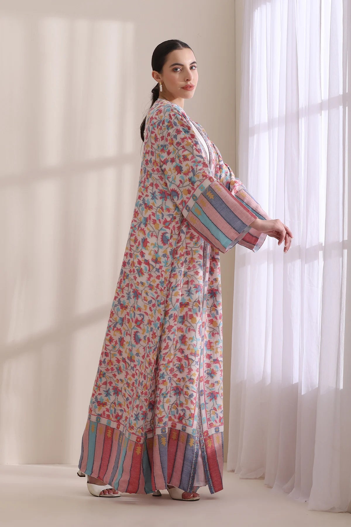 Hailey Kani Woven Long Jacket