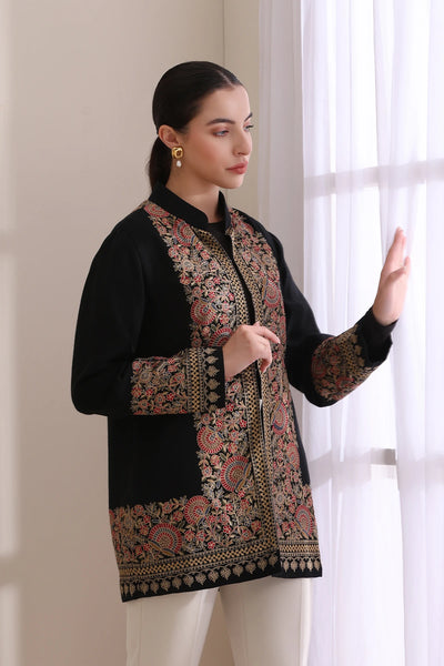 Sarah Short Embroidery  Jacket