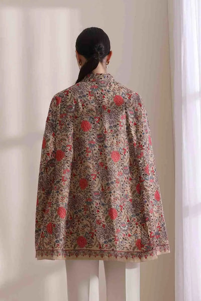 Gulab Embroidered Cape