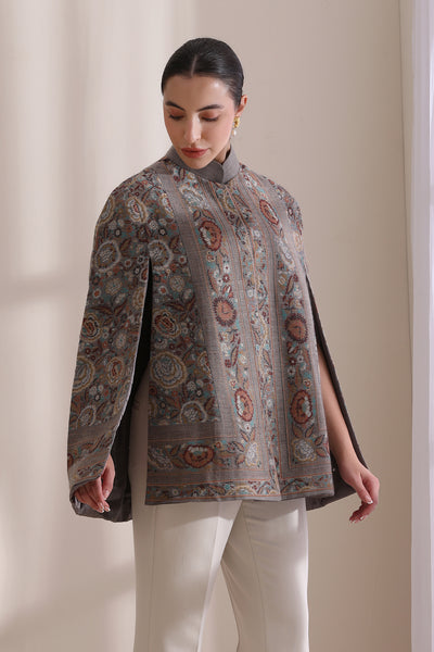Cera Woven Cape
