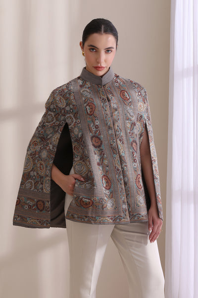 Cera Woven Cape