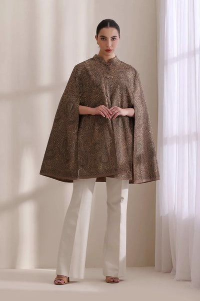 Sanjh Embroidered Cape