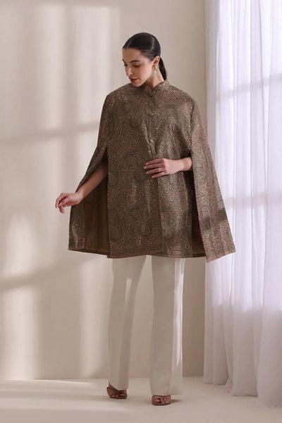 Sanjh Embroidered Cape