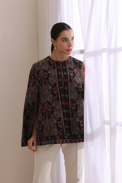 Raatri Woven Kani Cape