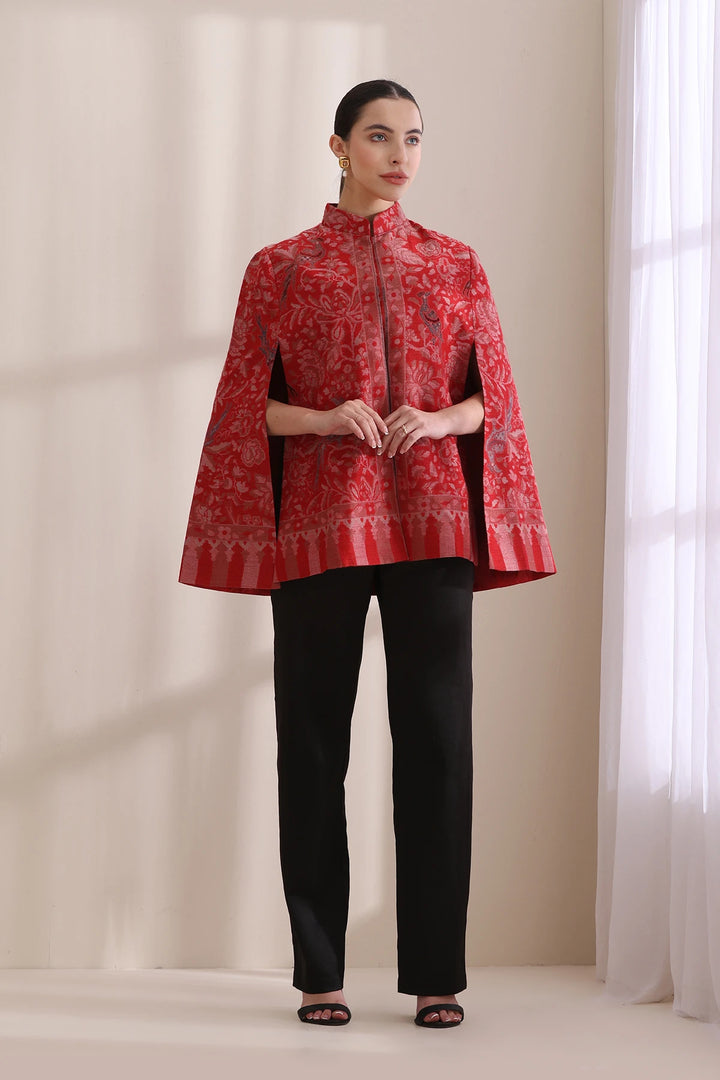 Mithudi Woven Kani Blend Cape.