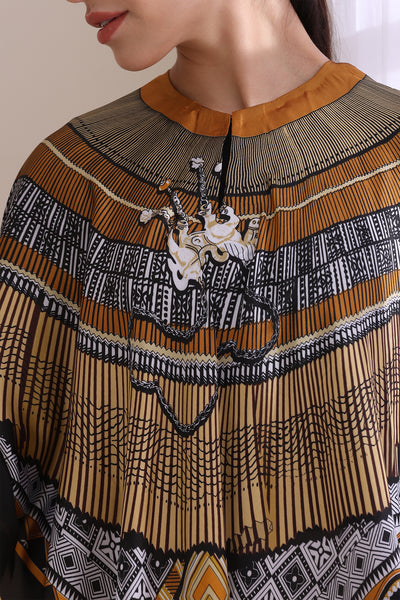 Liliana Printed Cape