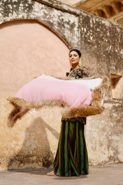 -  Delaney Cashmere Fur Stole