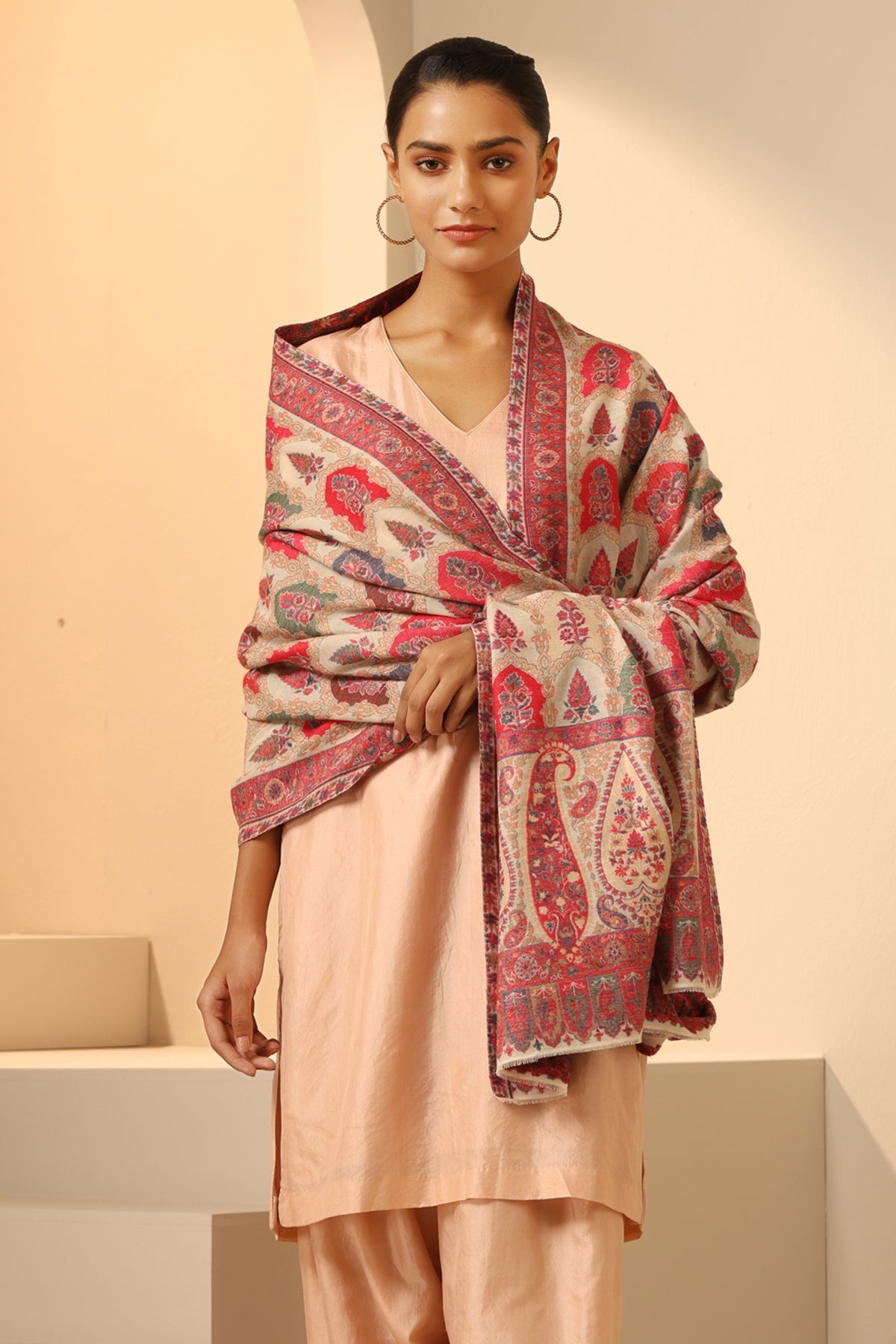 -  Isha Cashmere Stole