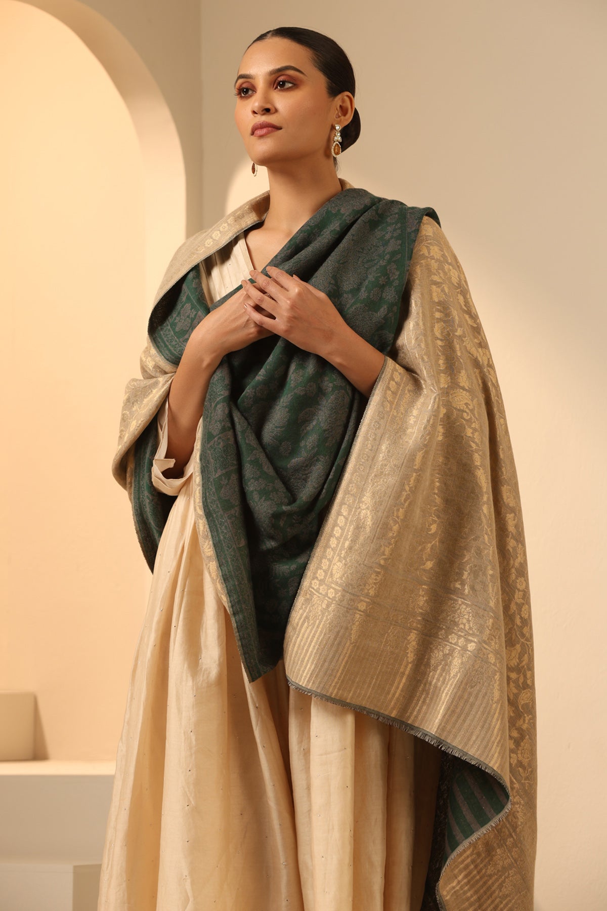 -  Natasha Cashmere Shawl