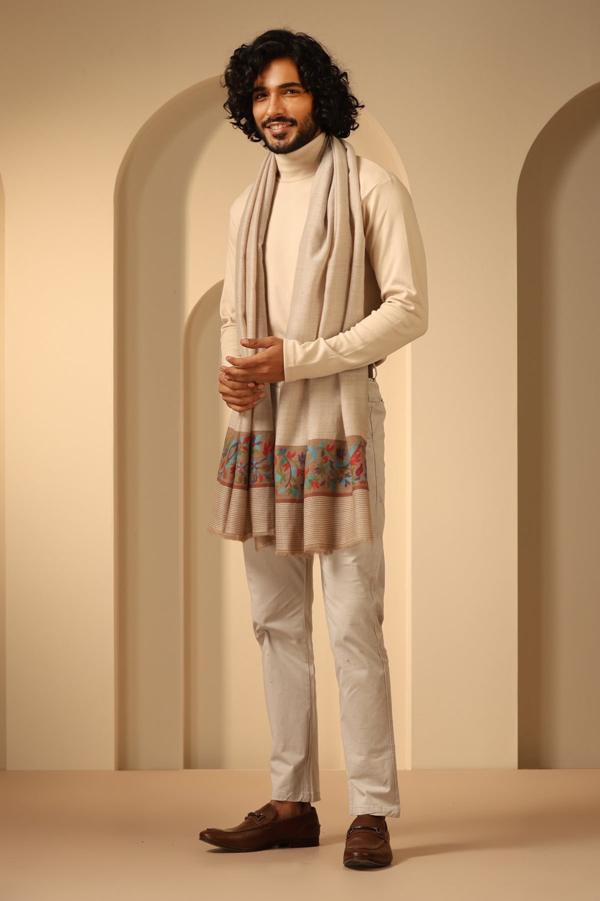 -  Chandra  Cashmere Stole