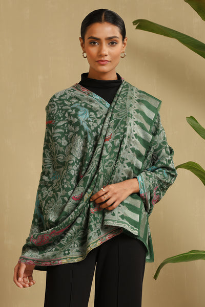 -  Fauna Cashmere Stole