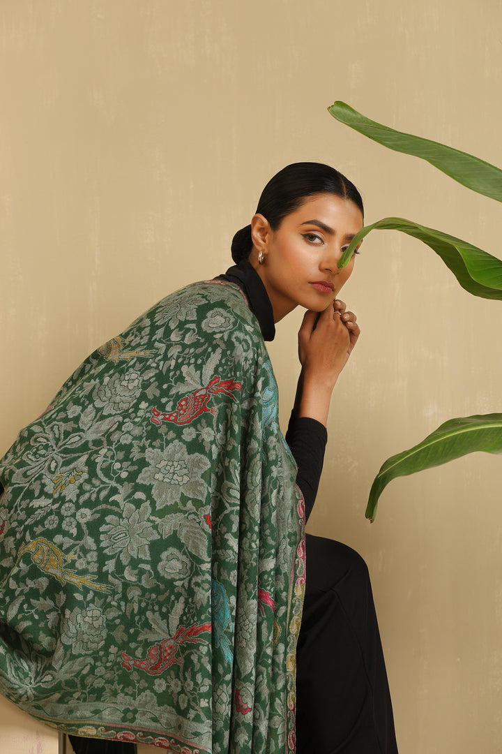 Fauna Cashmere Stole