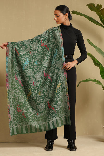 -  Fauna Cashmere Stole