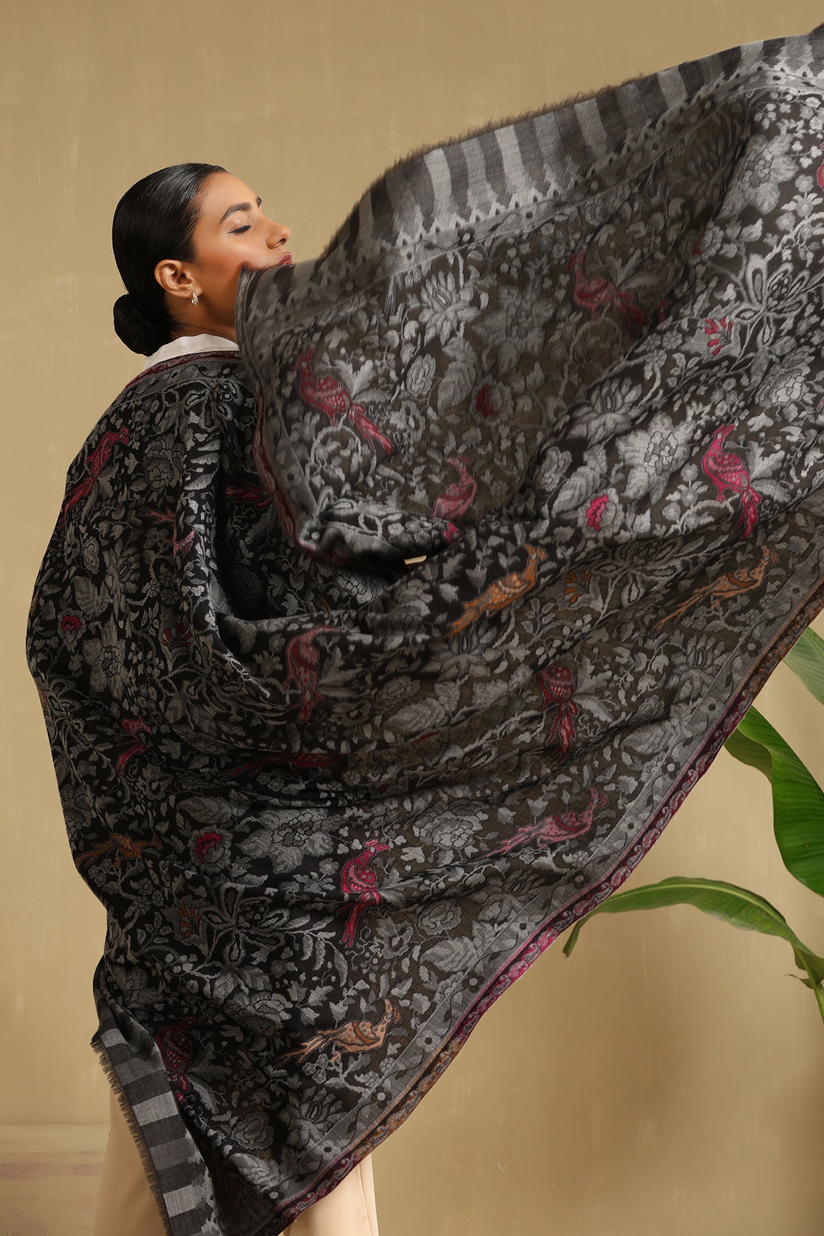 -  Aarunya Cashmere Shawl